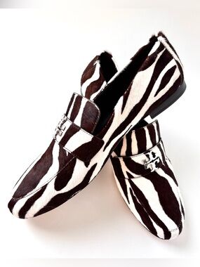 Tory Burch Eleanor Loafer Animal Print, NWT